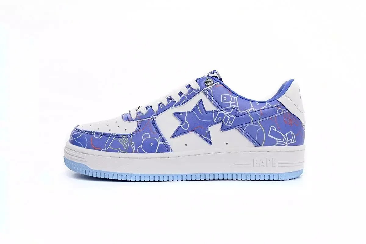 Toy Bearbrick Camo Blue Toy Bearbrick Camo Blue
