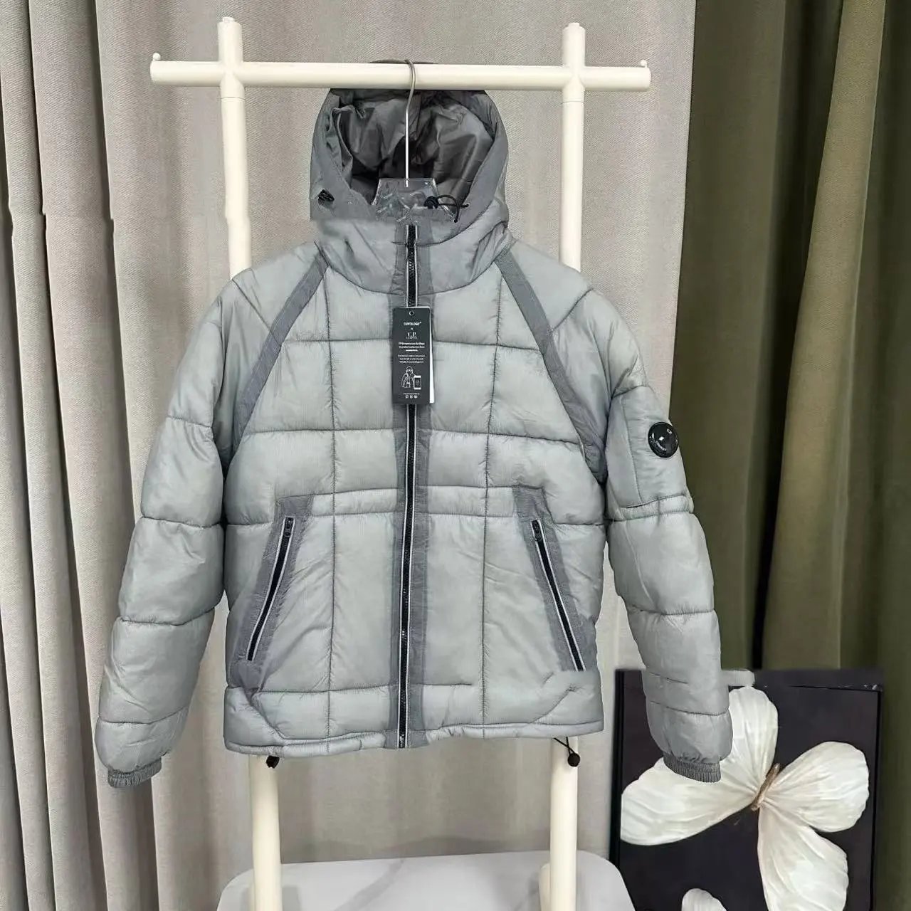 羽绒服-银灰色 羽绒服-银灰色