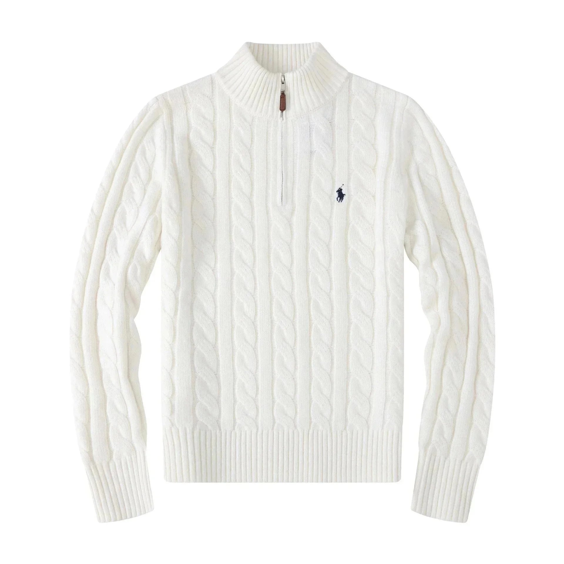 白色拉链毛衣 白色拉链毛衣